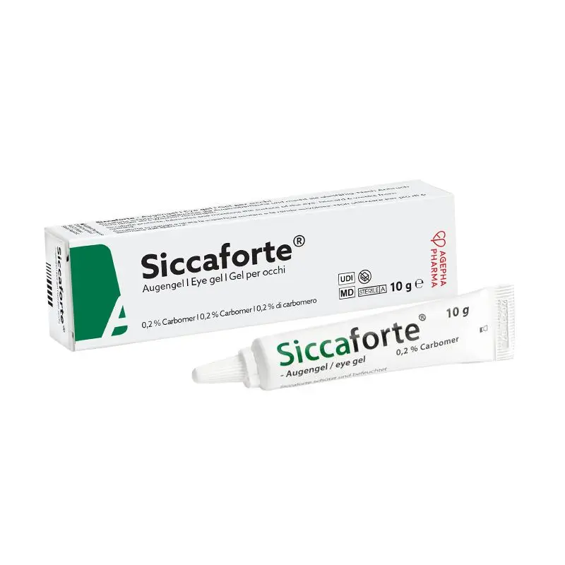Siccaforte Eye Gel with Carbomer 10g