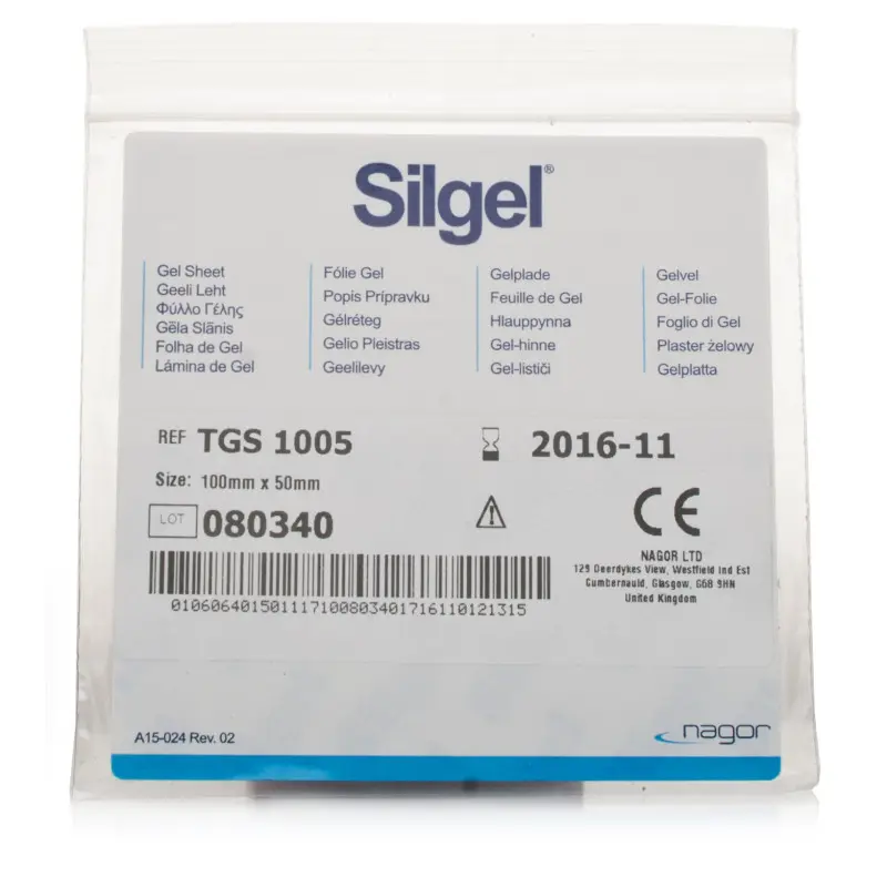 Silgel Sheet Rectangular 10 x 5cm