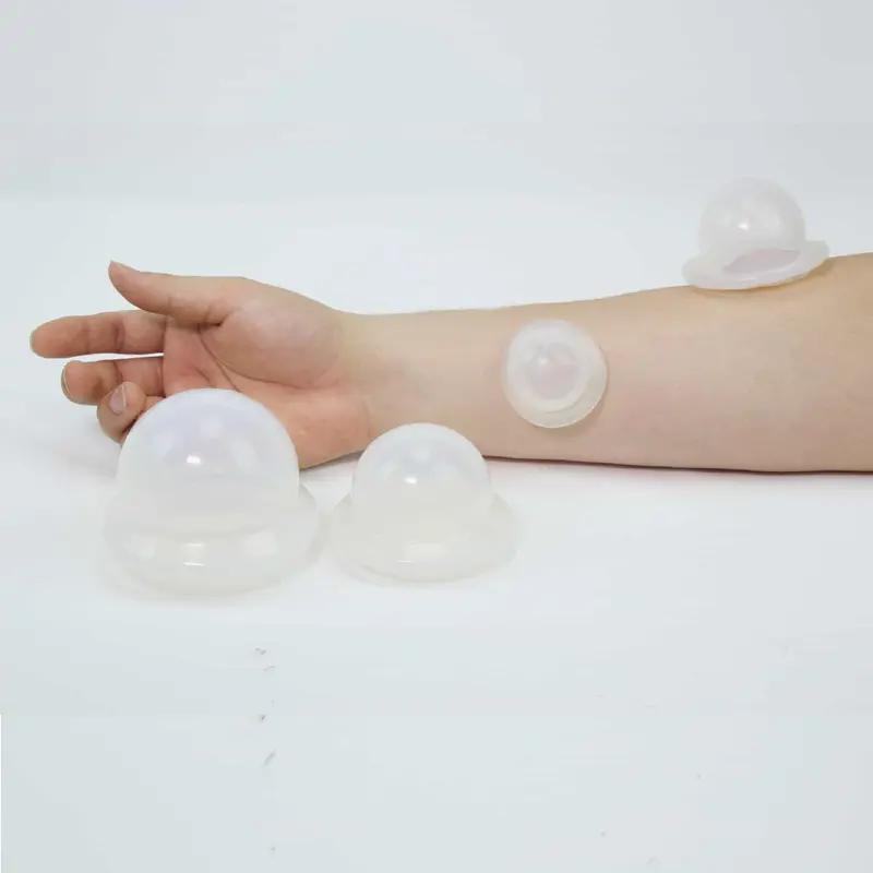 Silicon Cupping Jars (1 set - 4 jars) -Travel Set