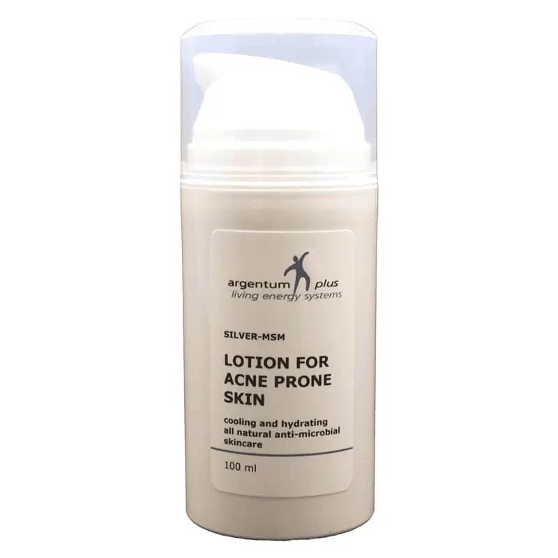 Silver- MSM Lotion For Acne Prone Skin