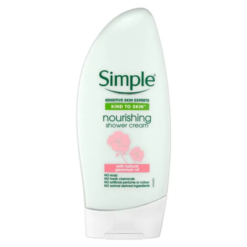 Simple Kind to Skin Nourishing Shower Gel 250 ml (D)