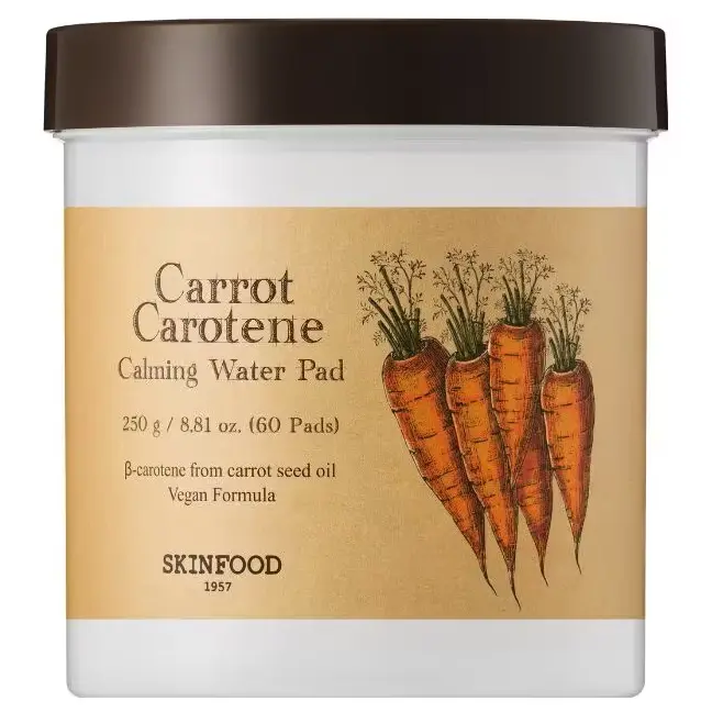 Skinfood - Carrot Carotene Calming Water Pad 250g. (60 Pads)