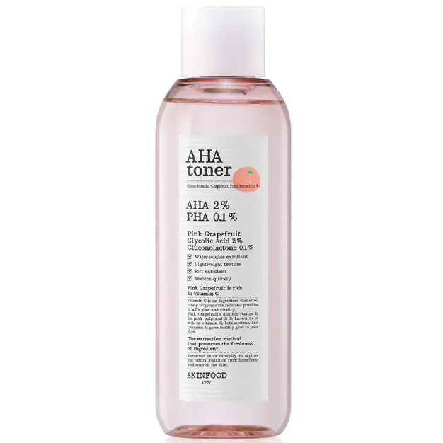 Skinfood - Pink Grapefruit AHA Toner 200ml.