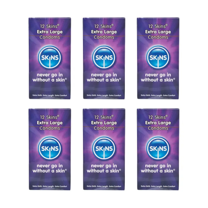 Skins Extra Large Condoms 6 Pack