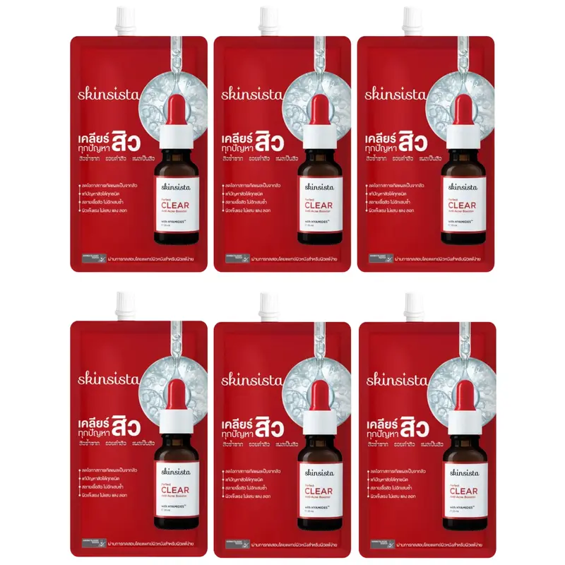 Skinsista - Perfect Clear Anti-Acne Booster 5ml. (Pack of 6)