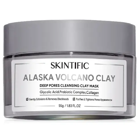 Skintific - Alaska Volcano Clay Deep Pores Cleansing Clay Mask 55g.