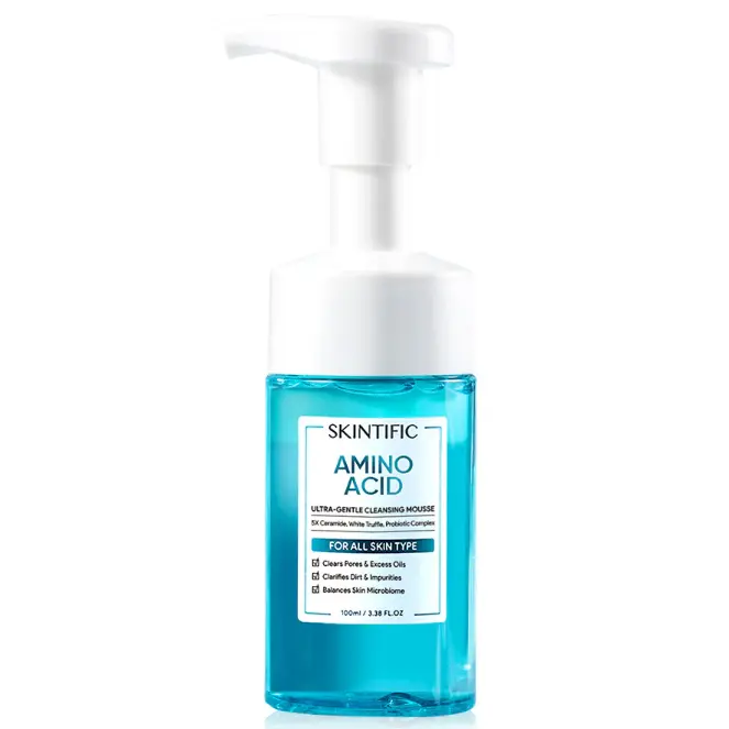 Skintific - Amino Acid Ultra Gentle Cleansing Mousse 100ml.