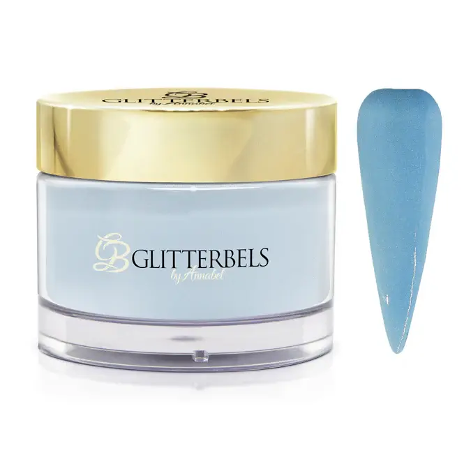 Sky Blue Glitterbels Coloured Acrylic