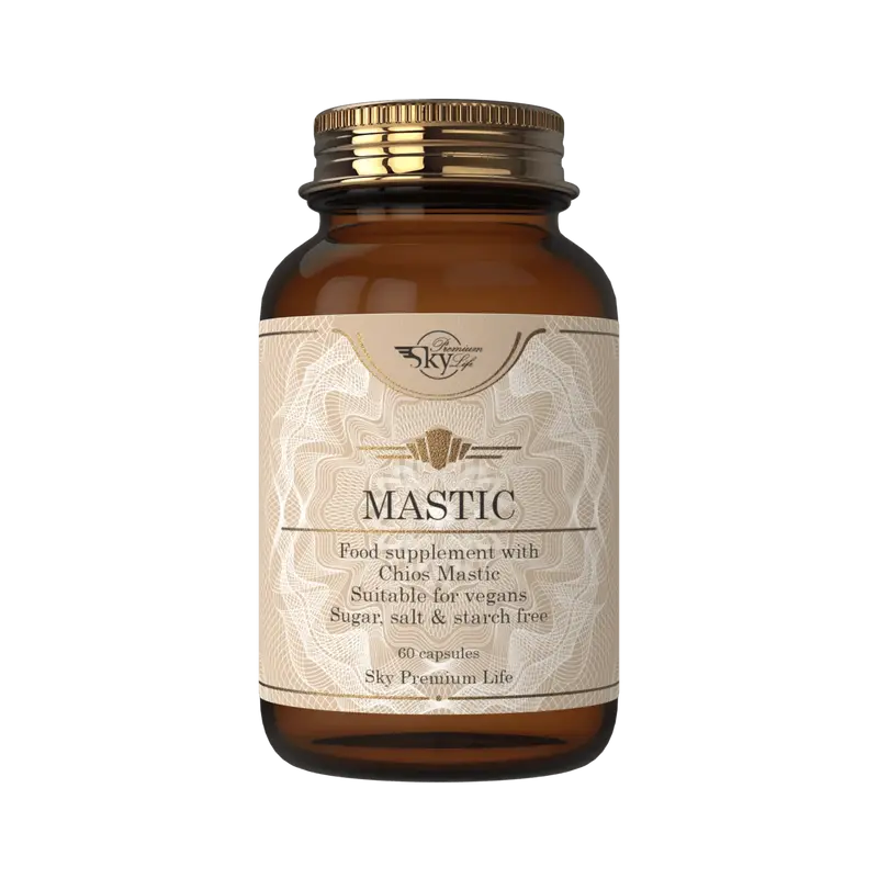 Sky Premium Life Chios Mastic – 60 Vegan & Vegetarian Capsules