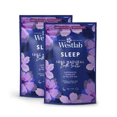 Sleep Epsom & Dead Sea Salts With Lavender & Jasmine 1kg