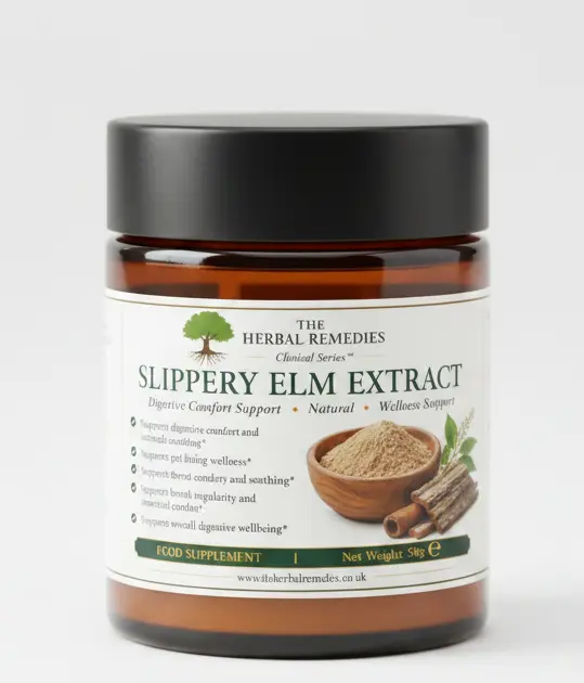 Slippery Elm Extract | Digestive Health, Gut Comfort & Throat Support