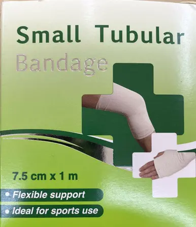 Small Tubular Bandage 7.5cm X 1 Meter Flexible Support