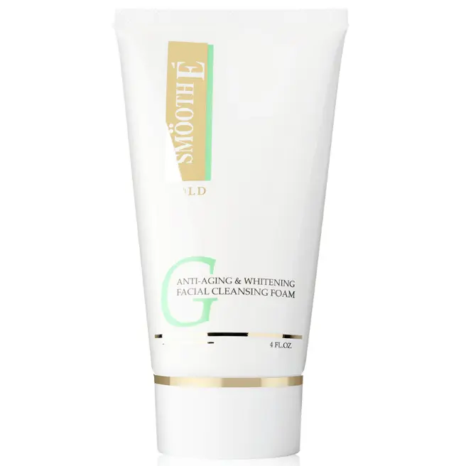 Smooth E - Gold Anti-aging&whitening Facial Cleansing Foam 120g.