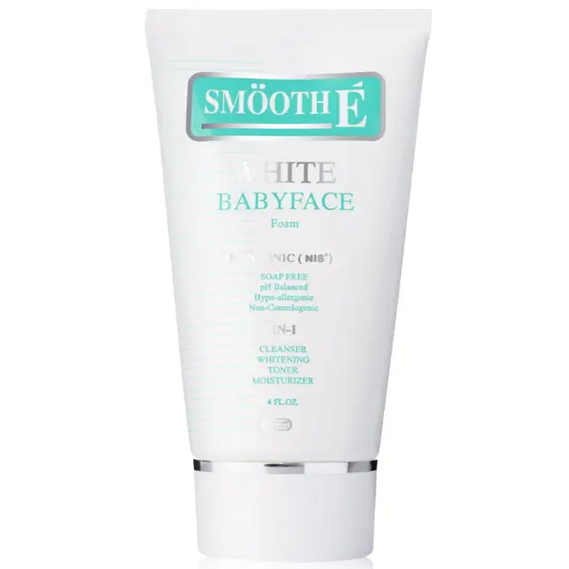 Smooth E - White Babyface Foam 120g.