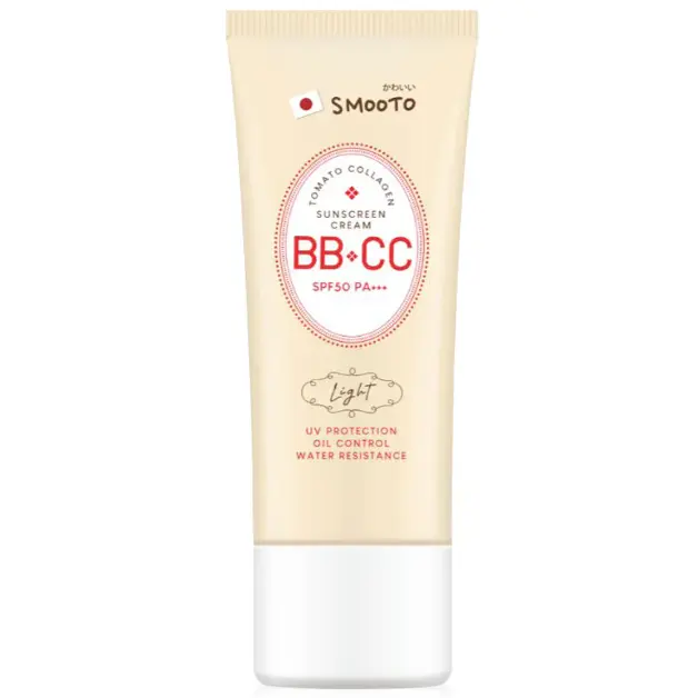 Smooto - Tomato Collagen BB & CC Sunscreen Cream 42g.