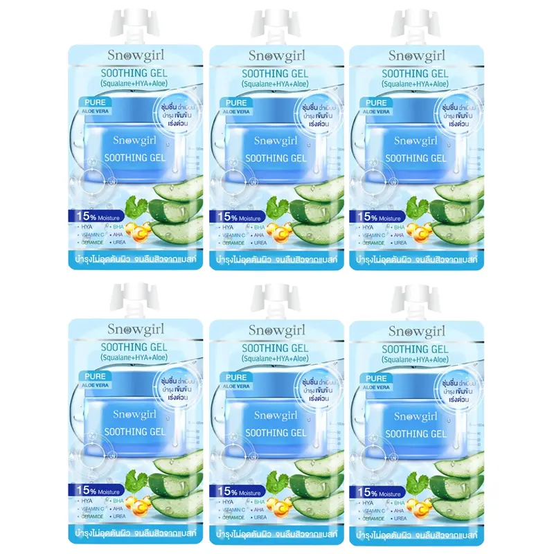 Snowgirl - Soothing Gel 30g. (Pack of 6)