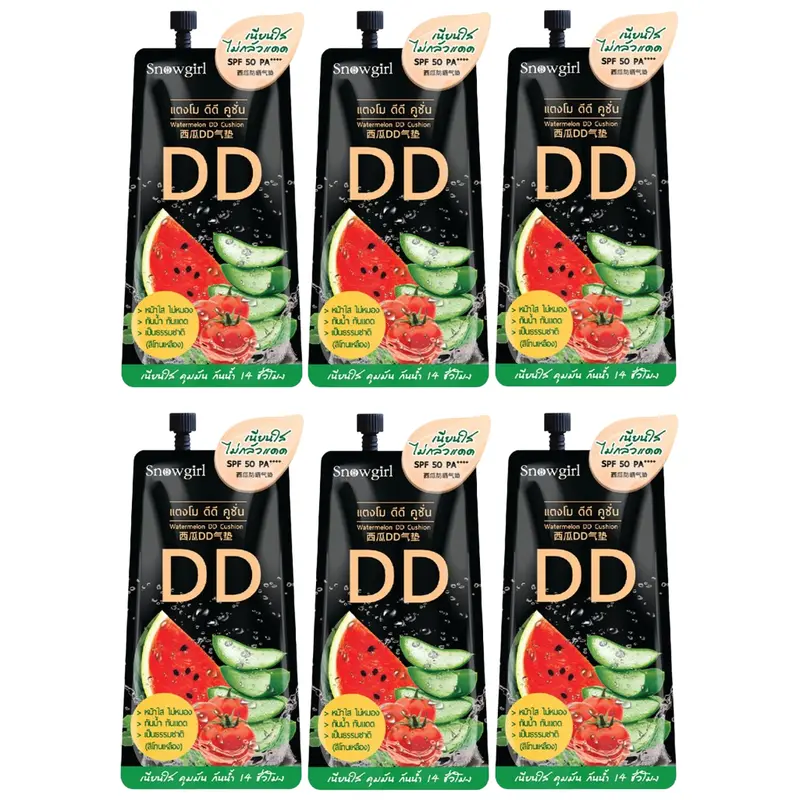 Snowgirl - Watermelon DD Cushion 9g. (Pack of 6)