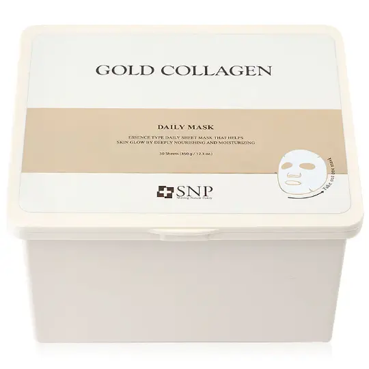SNP - Gold Collagen Daily Mask 350g. (30 Sheets)