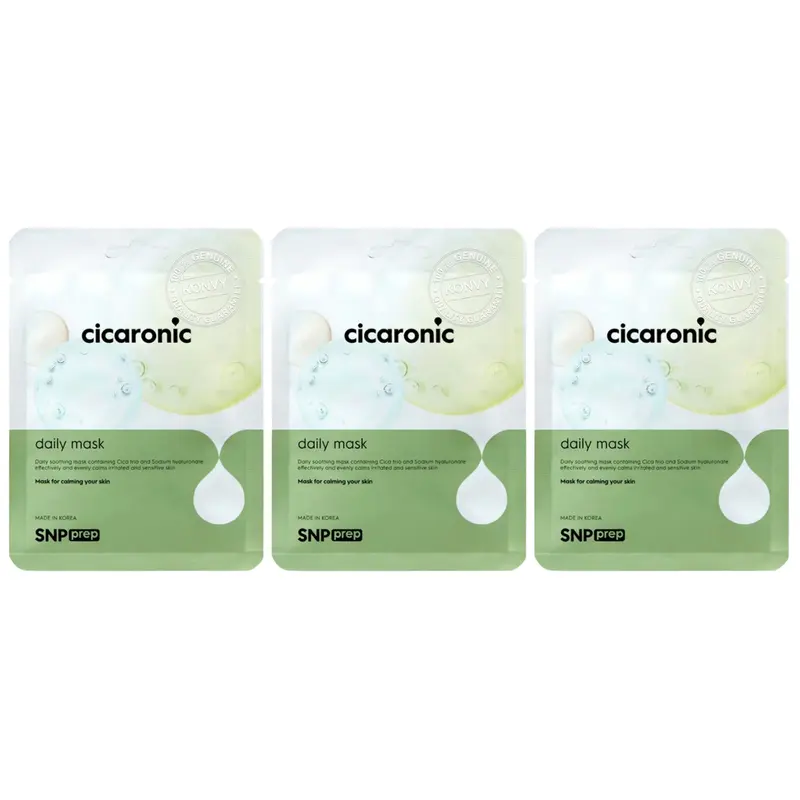 SNP - Prep Cicaronic Daily Mask 20ml. (Pack of 3)