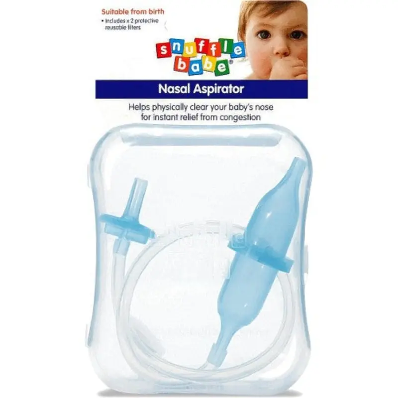 Snufflebabe Nasal Aspirator with Case Cased