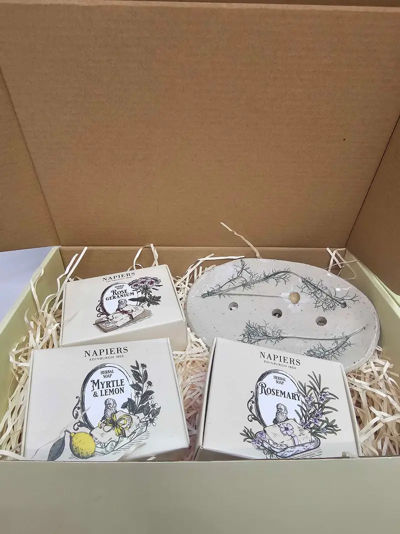 Soap Dish Christmas Giftset