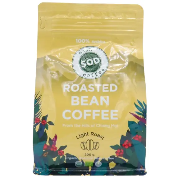 Sod - Light Roast, Roasted Coffee Beans (100% Arabica) 200g.