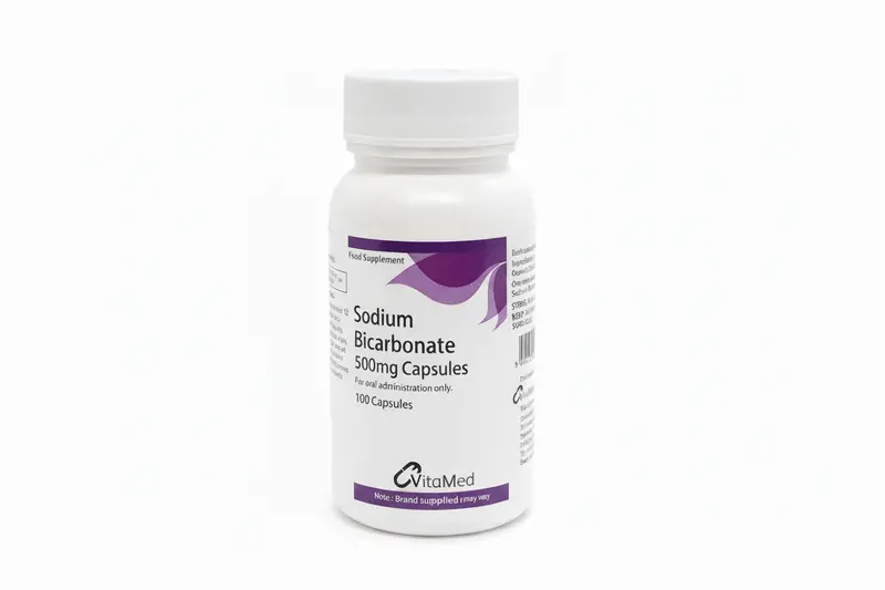 Sodium Bicarbonate Capsules 500mg - pack of 100 (P)