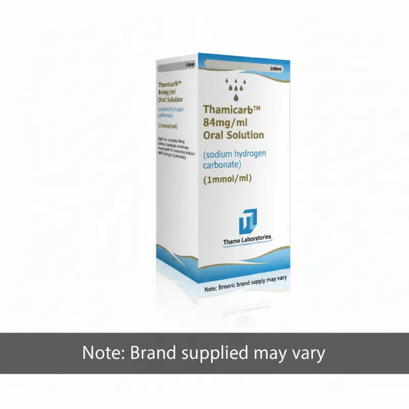 Sodium Bicarbonate oral solution 84mg/ml- 100ml (P)
