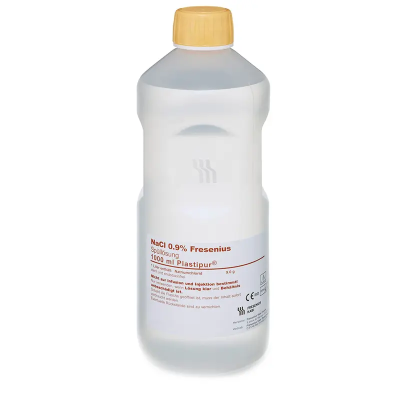 Sodium Chloride 0.9% for Irrigation 1 Litre Bottle