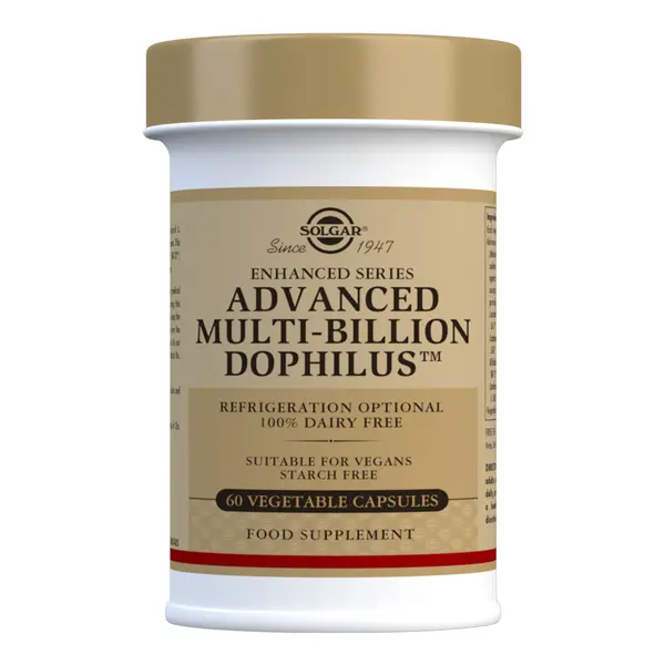 Solgar Advanced Multi-Billion Dophilus Vegetable Capsules - Pack of 120
