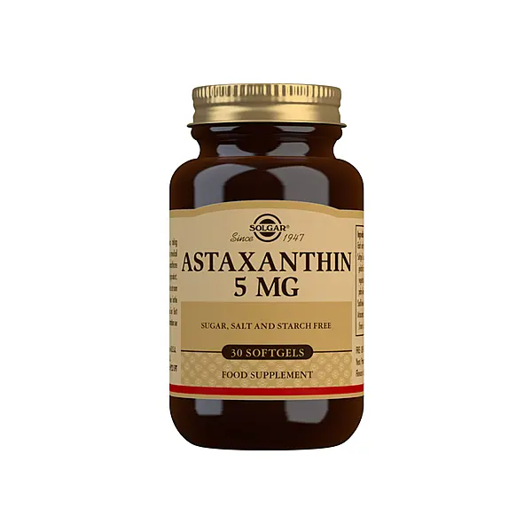 Solgar Astaxanthin 5 mg Softgels - Pack of 30