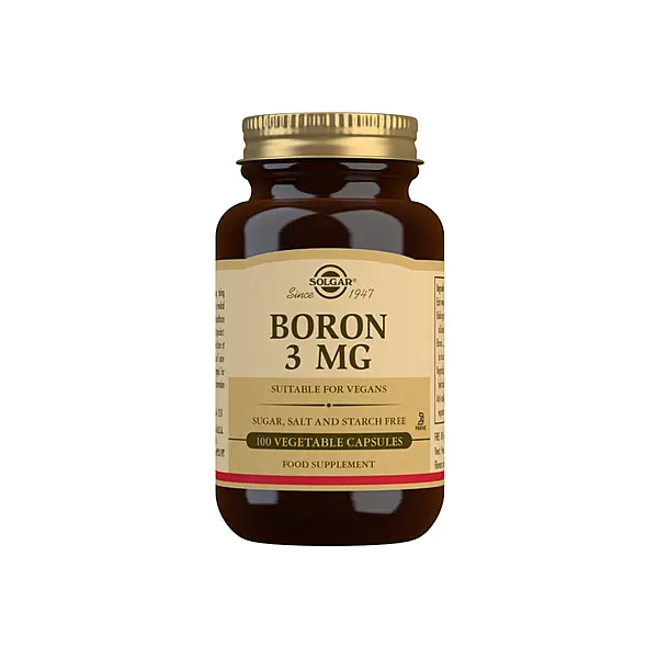 Solgar Boron 3 mg Vegetable Capsules - Pack of 100