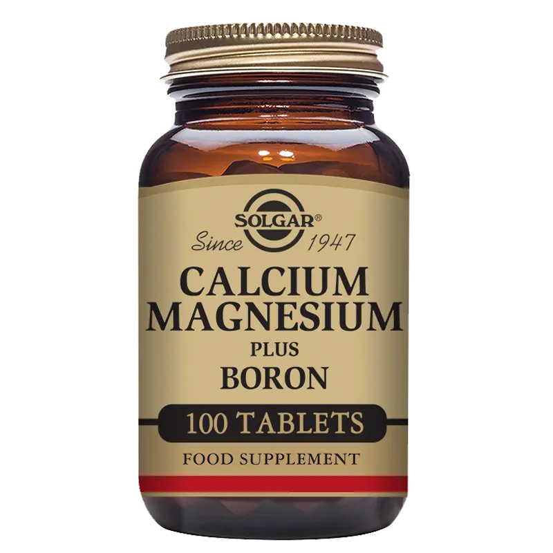 Solgar Calcium Magnesium Plus Boron 100 Tablets