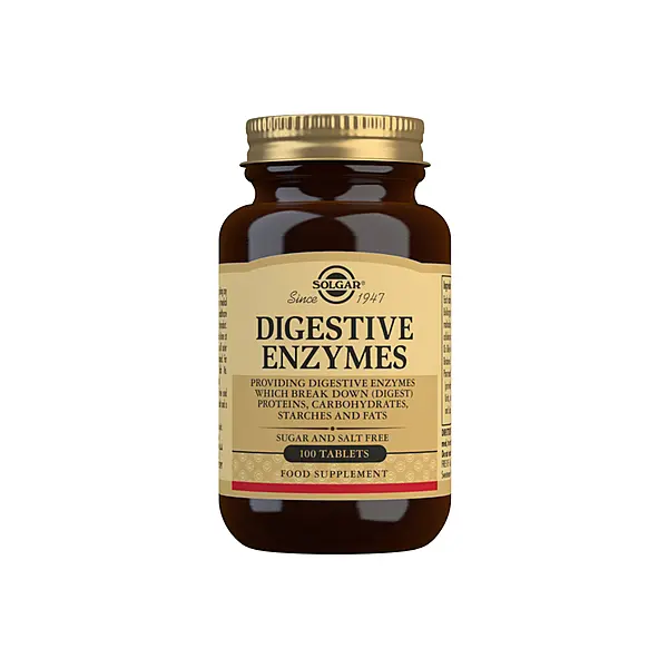 Solgar Digestive Enzymes Tablets - Pack of 100
