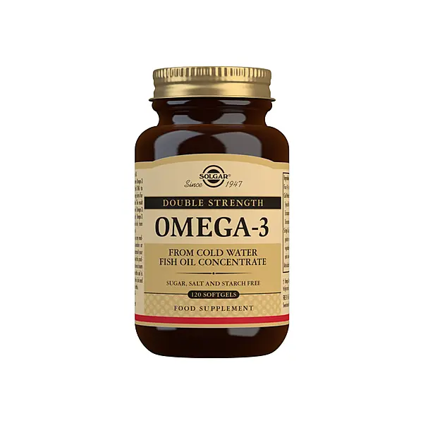 Solgar Double Strength Omega-3 Softgels - Pack of 120