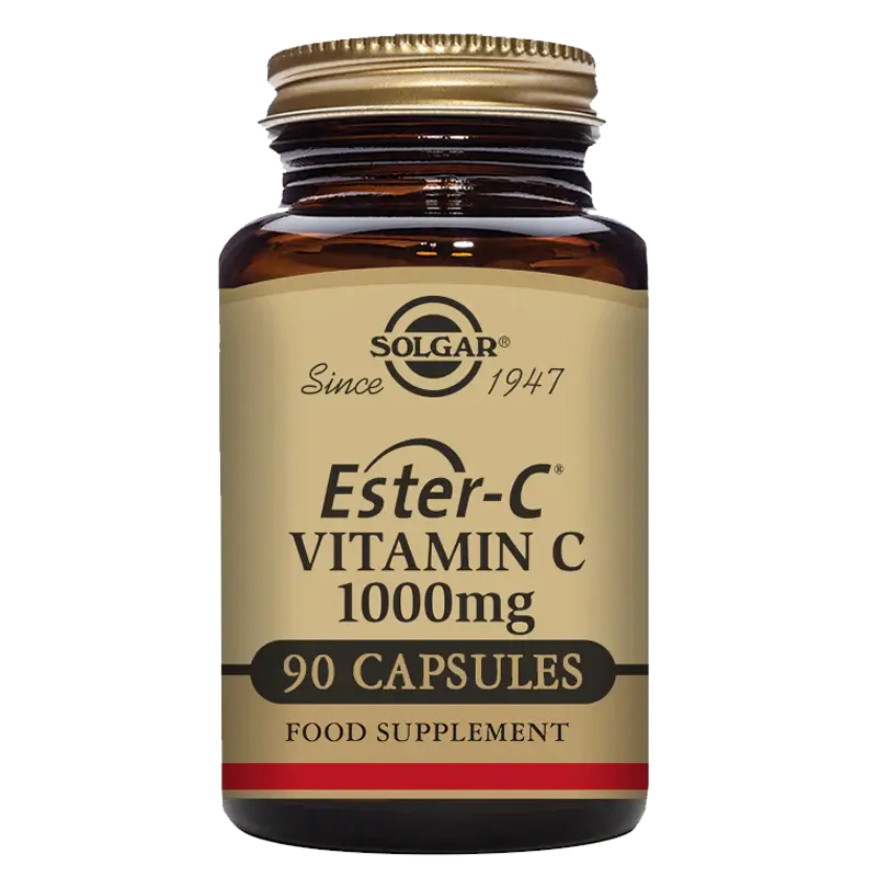 Solgar Ester-C Plus Vitamin C 1000 mg Capsules - Pack of 90
