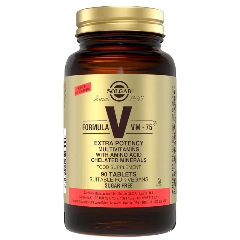 Solgar Formula VM-75 Tablets - Pack of 180