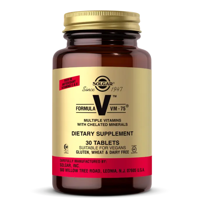 Solgar Formula VM-75 Tablets - Pack of 30