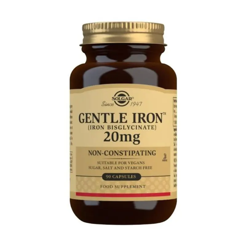 Solgar Gentle Iron 20 mg 90 Caps