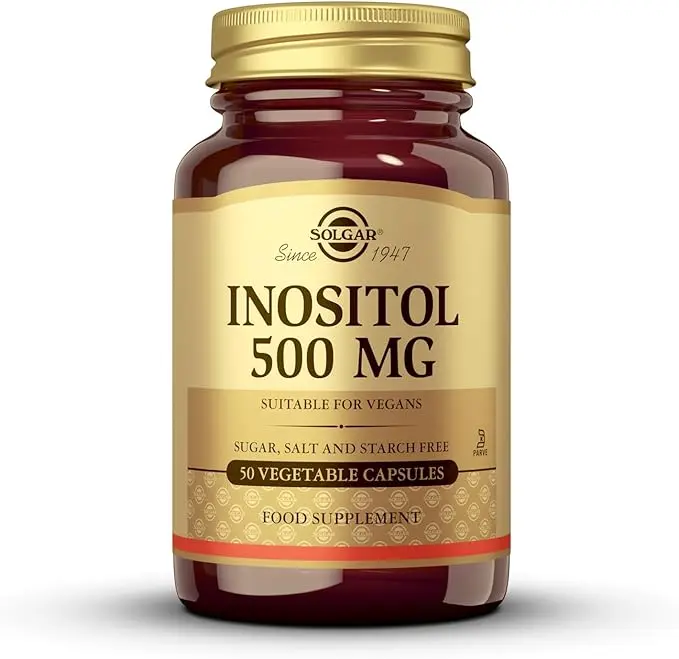 Solgar Inositol 500mg Vegicaps - 50 Capsules