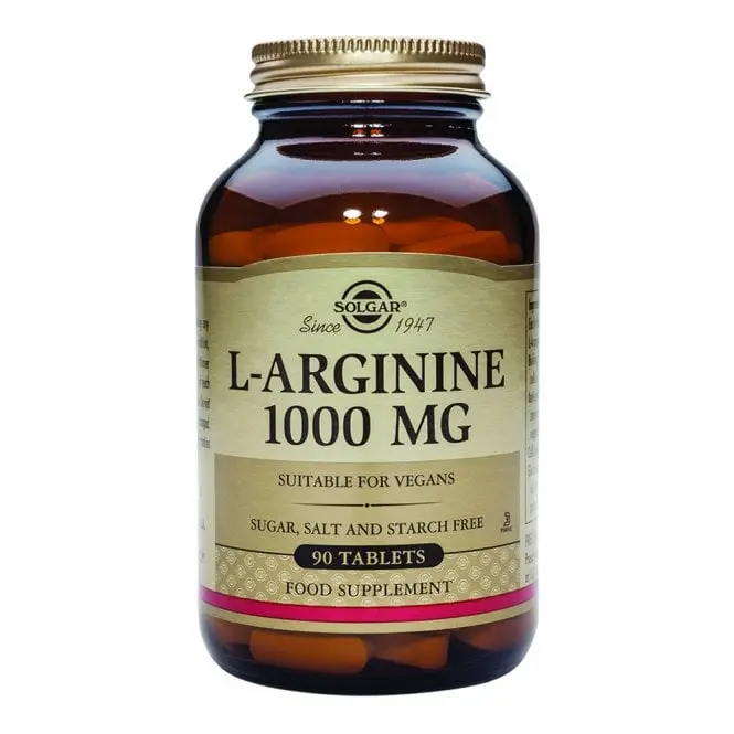 Solgar L-Arginine 1000mg Tablets