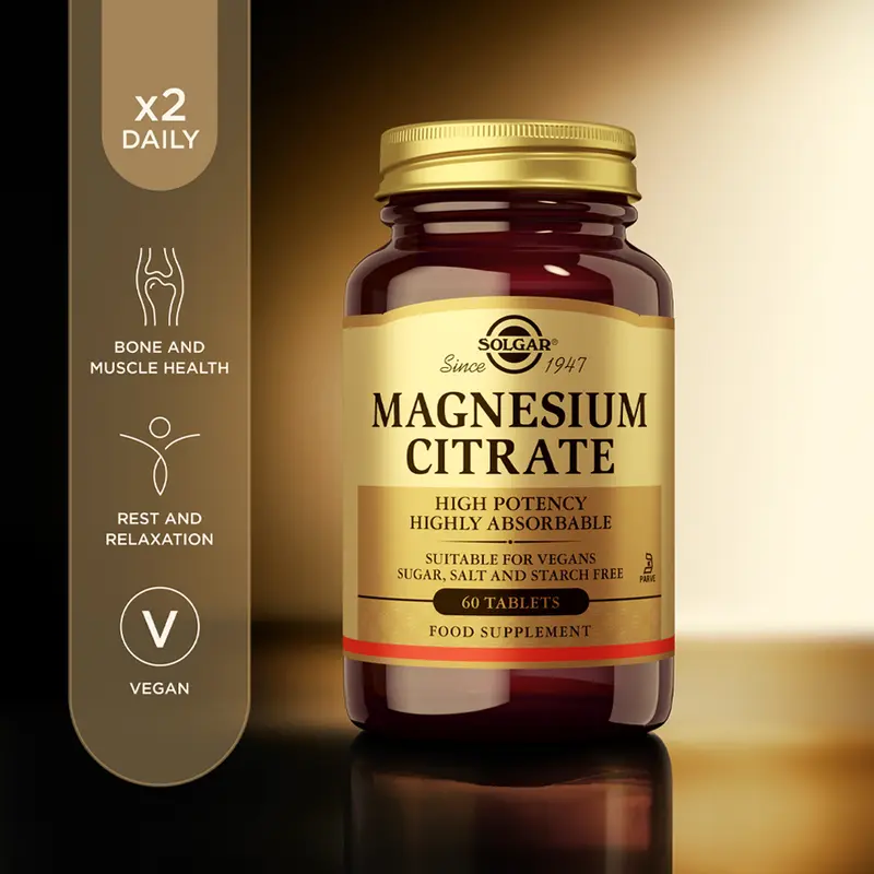 Solgar Magnesium Citrate 120s