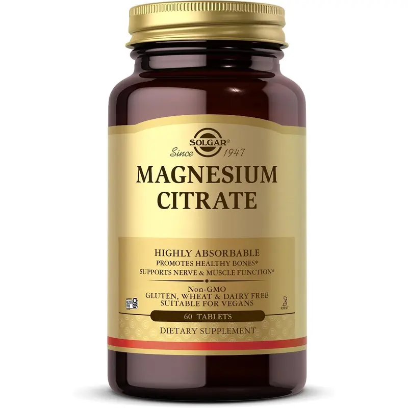 Solgar Magnesium Citrate Tablets - Pack of 60