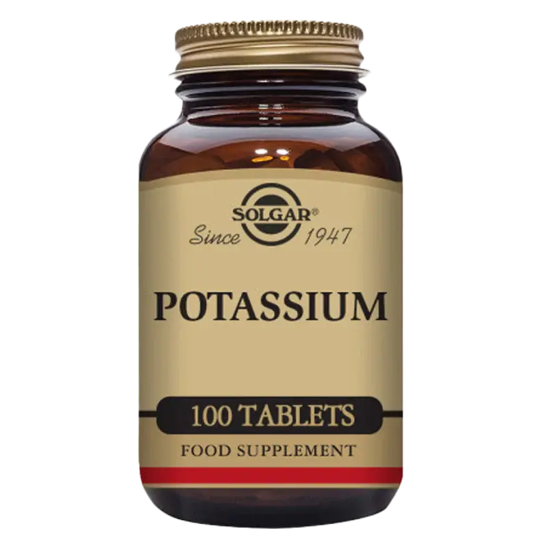 Solgar Potassium Tablets - Pack of 100