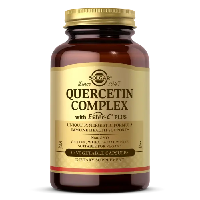Solgar Quercetin Complex with Ester-C Immune Health Support - 50 Vegetable Tablets