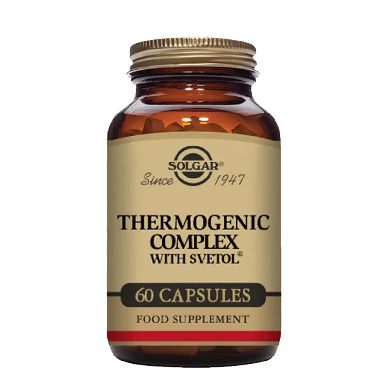 Solgar Thermogenic Complex with Svetol Vegetable Capsules - Pack of 60