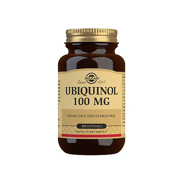 Solgar Ubiquinol 100 mg Softgels - Pack of 50