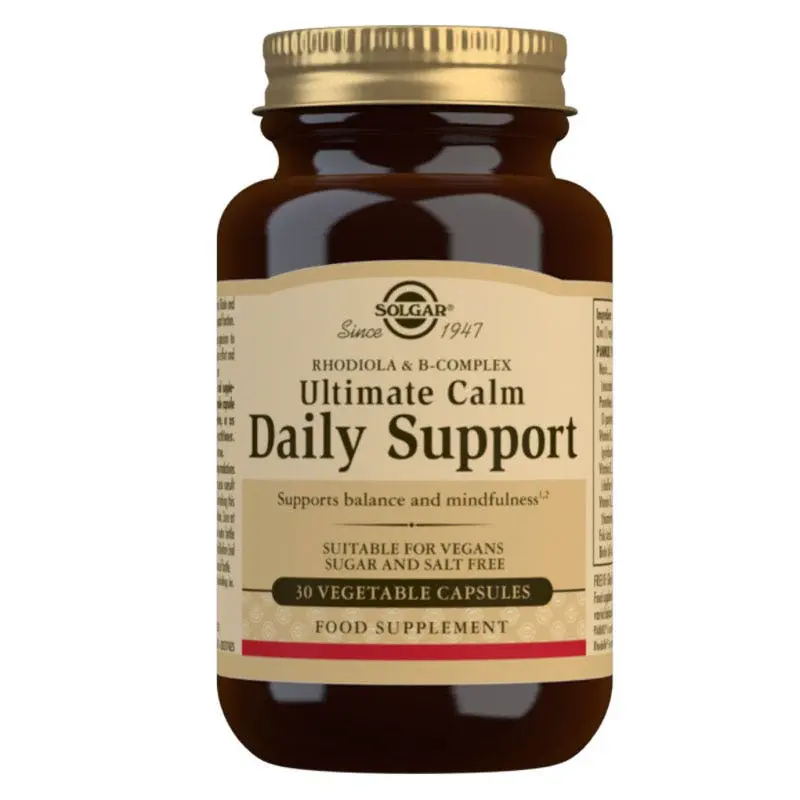 Solgar Ultimate Calm Daily Support 30 Vege Capsules