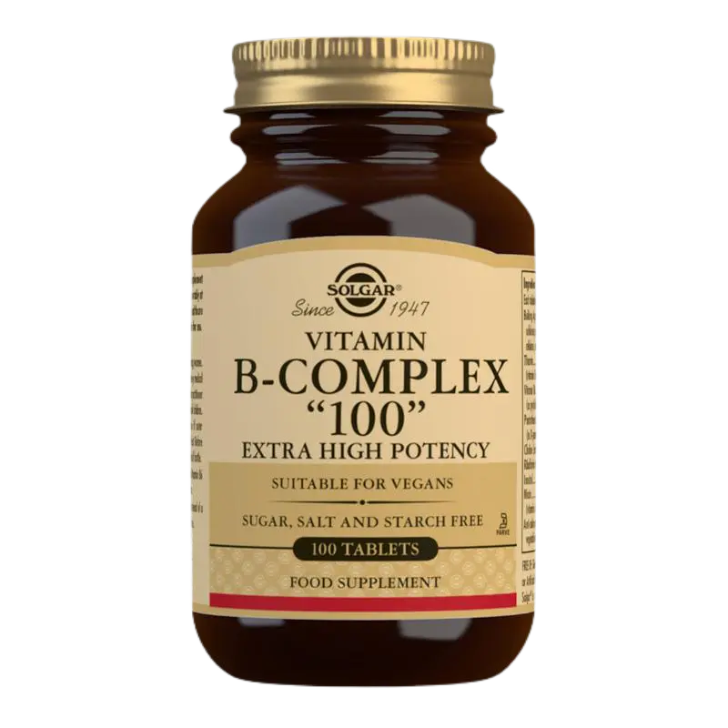 Solgar Vitamin B-Complex 100 - 100 High Potency Tablets