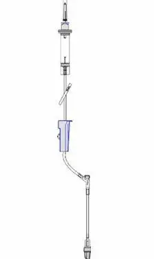 Solution Pump/Gravity Needle Y-site Admin Set